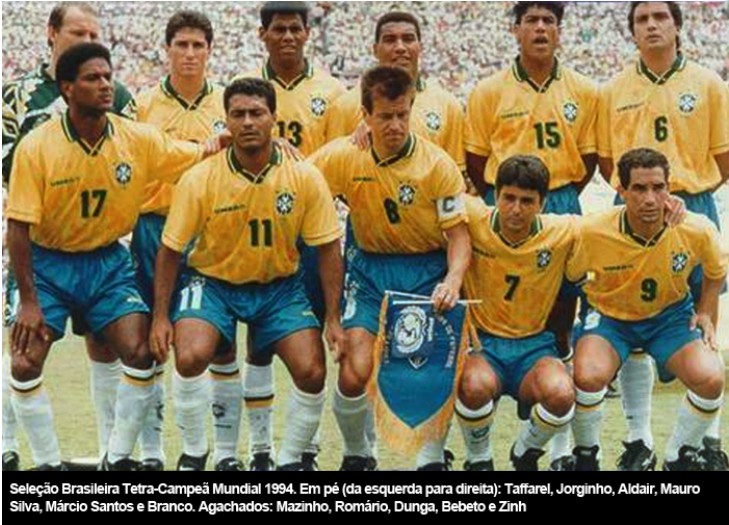 13/07/1994 - Brasil 1 x 0 Suécia - Três Pontos